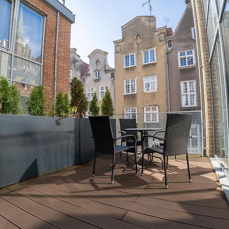 Viu Apartament Z Tarasem W Sercu Gdanska Exterior photo