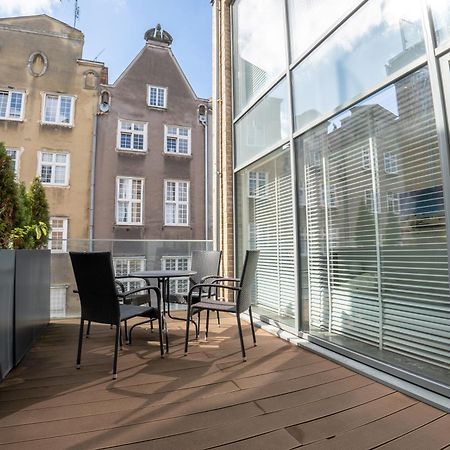 Viu Apartament Z Tarasem W Sercu Gdanska Exterior photo