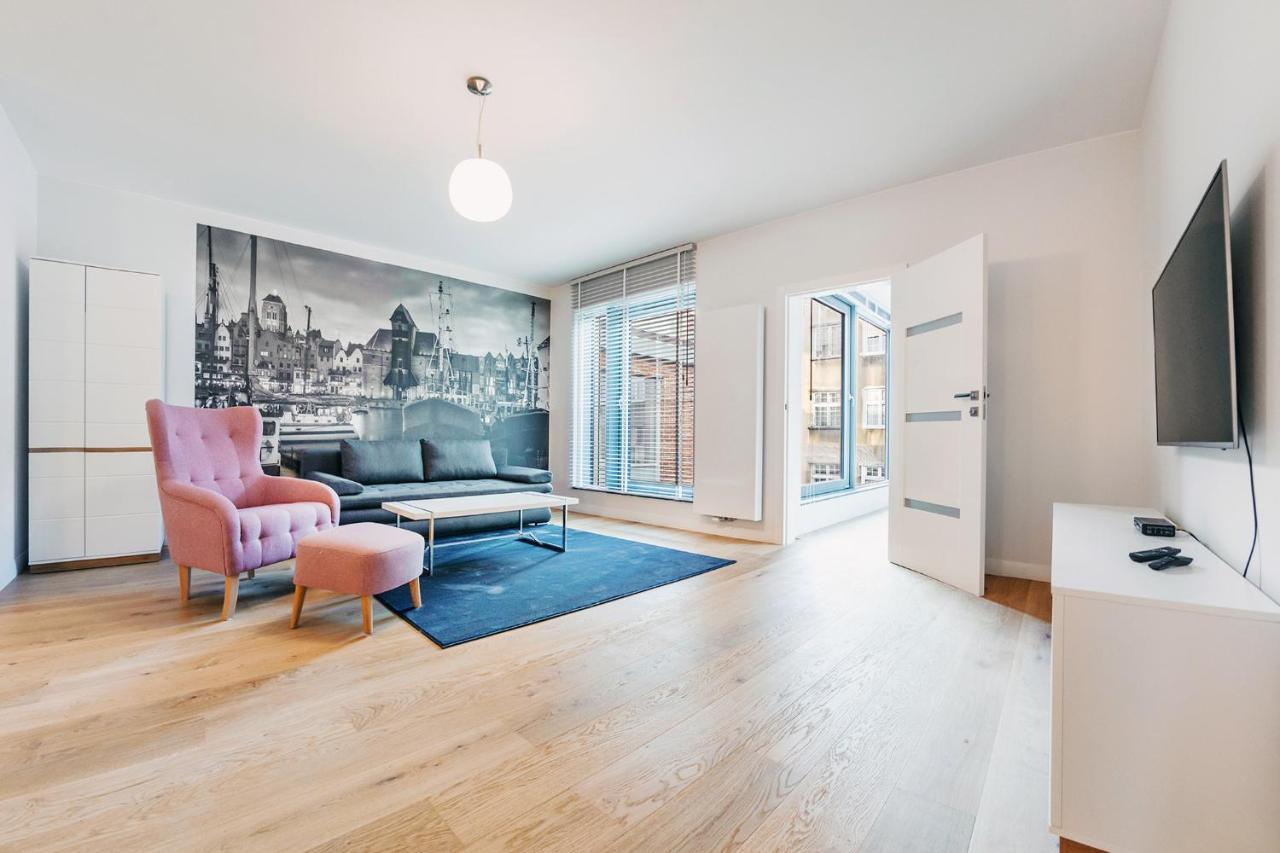 Viu Apartament Z Tarasem W Sercu Gdanska Exterior photo